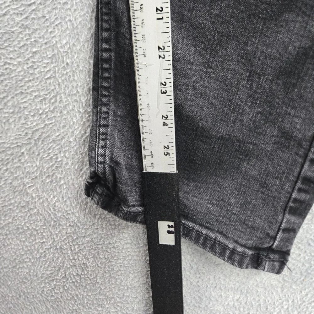 Levi's 505 Men Jeans 38X30 Black Denim Regular Fit 28